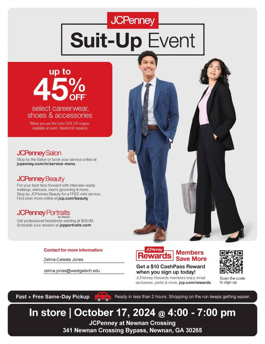 JCPenny Suit Up Event