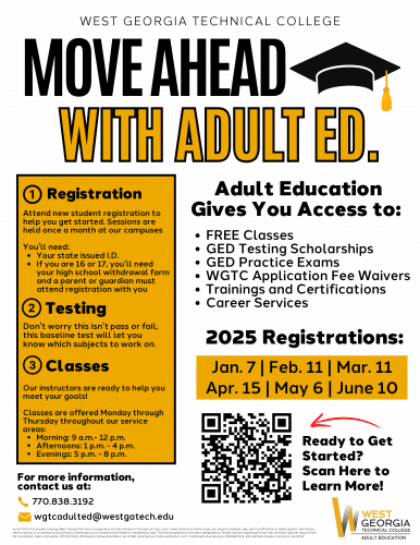 Updated 2024 Adult Ed. Flyer