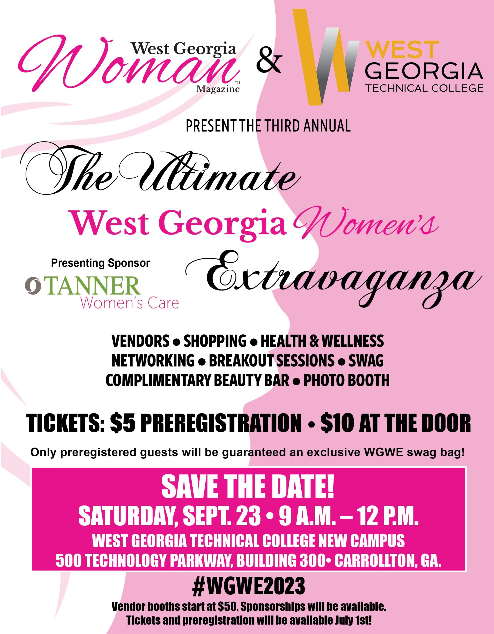 West Georgia Women's Extravaganza Flyer