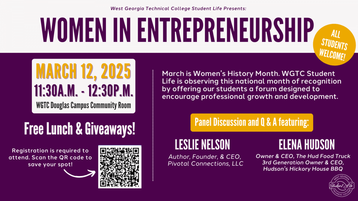 Women In Entrepreneurship Forum Day Flyer (presentation)